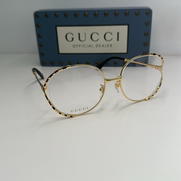 💯- New Authentic Gucci GG0596OA - Alternate Fit Eyeglasses Women - Picture 8 of 17